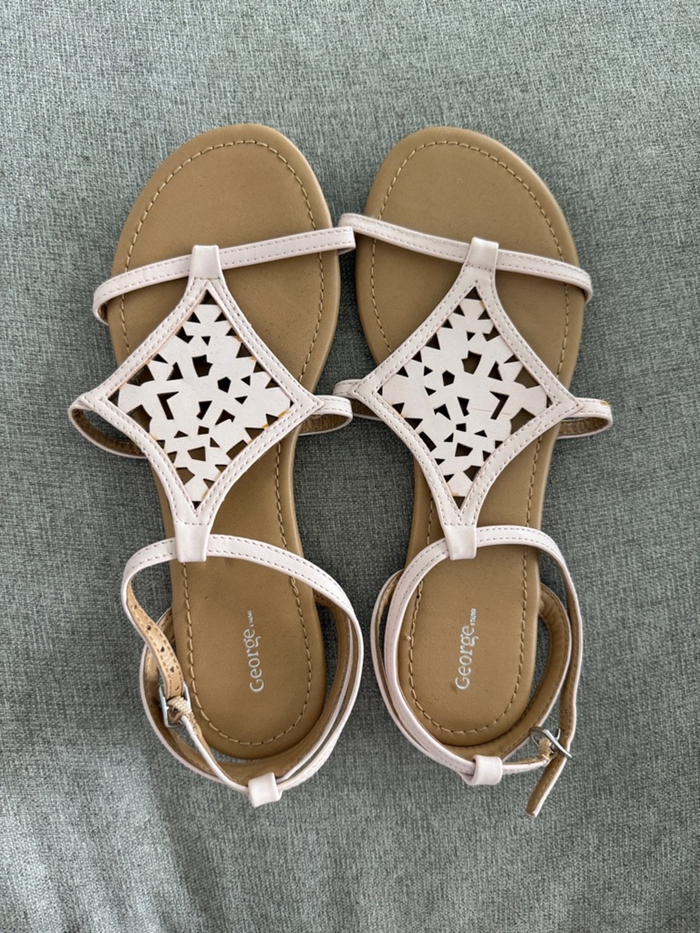 George Women's Pale Blush Sandals